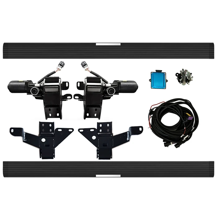 Manufacturer Spot Fast Delivery Mark Car Power Running Board Electric Side Pedal with Light Emitting Diode Tang 1 Set