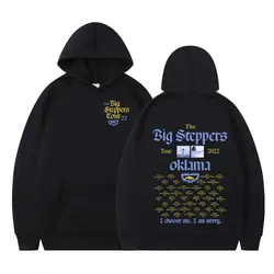 Rapper Kendrick Lamar Hoodie Mr. Morale & The Big Steppers Tour 2022 Print Hooded Fleece Sweatshirts Men's Hip Hop Streetwear