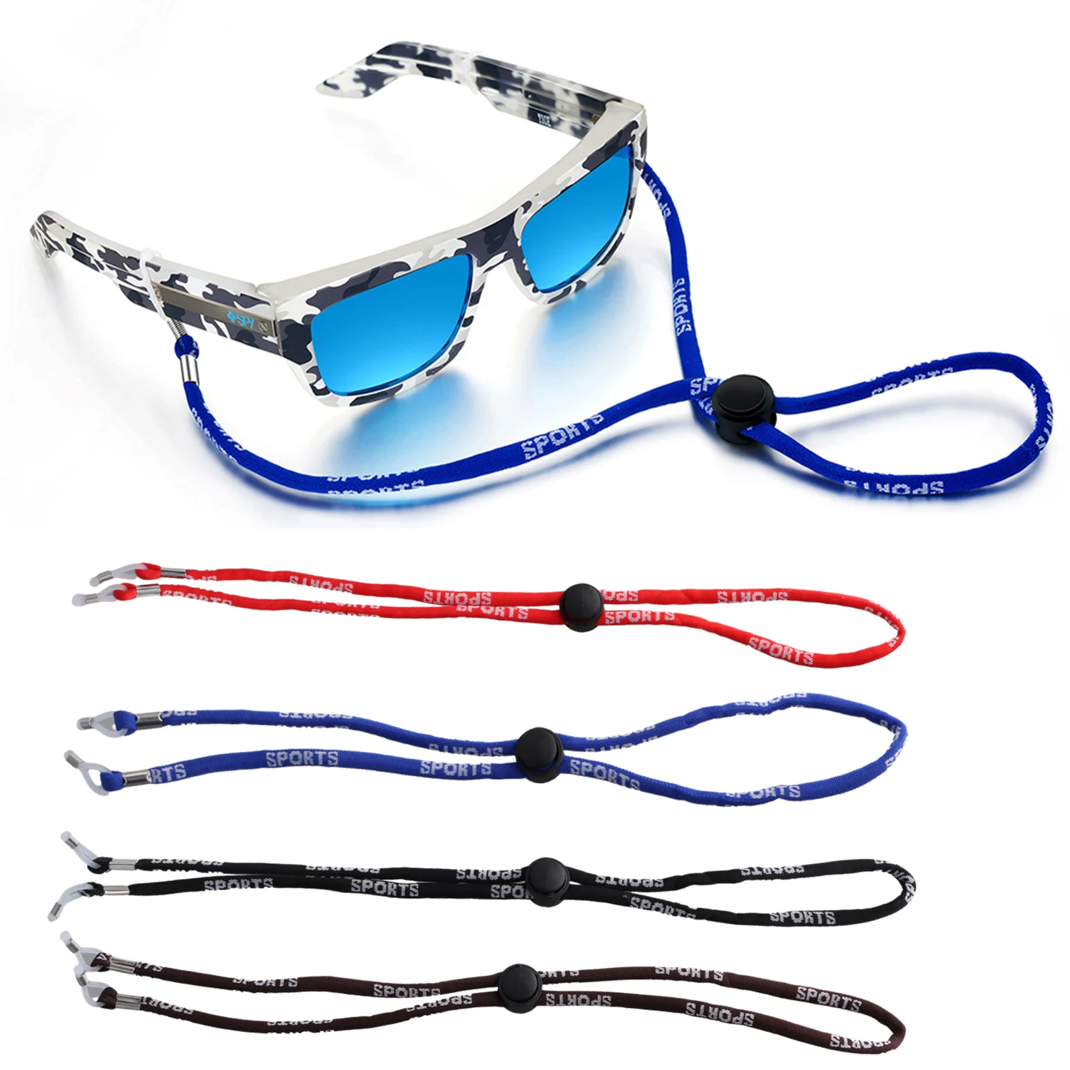 High Quality Anti-slip Sunglasses Lanyard Strap Sport Eyeglass Reading Glasses Chain Cord Holder Adjustable Glasse Necklace