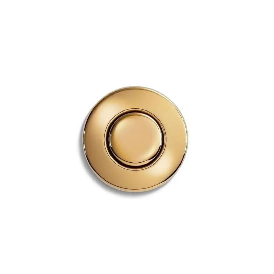 

Air Switch Decorative Button for Dual Outlet Garbage Disposal Air Switch Kit, 1.3 x 0.8 x 1.7 inches STCFG, French Gold Shiny
