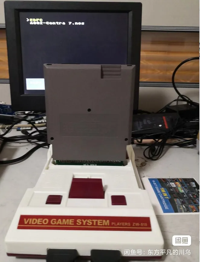 72 دبوس إلى 60 في محول محول لنظام وحدة التحكم F-C لتحويل FC إلى NES