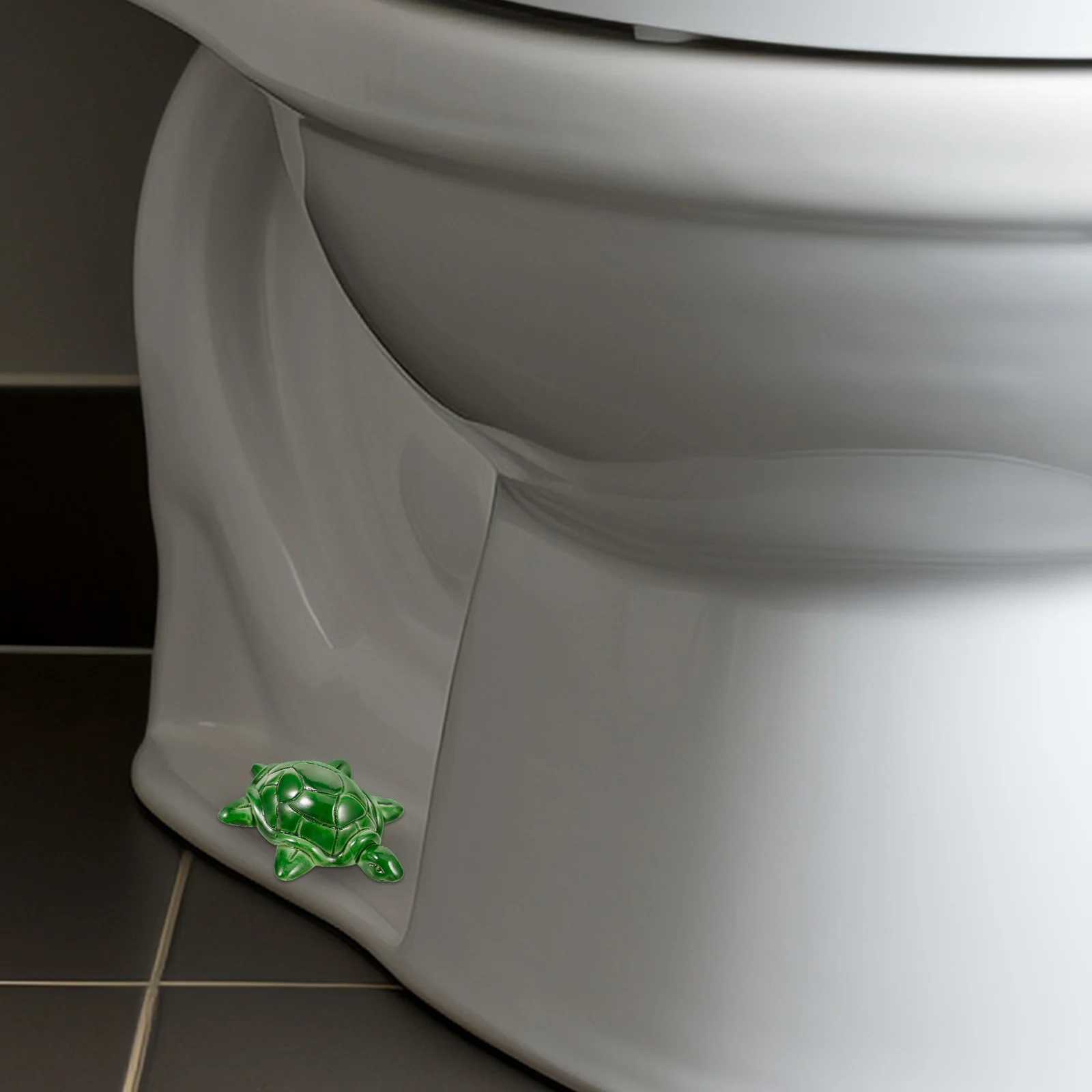 

Turtle Style Toilet Bolt Cap Cover Decorative Ceramic Universal Fit for Most Toilets Easy Installation Push-on Design