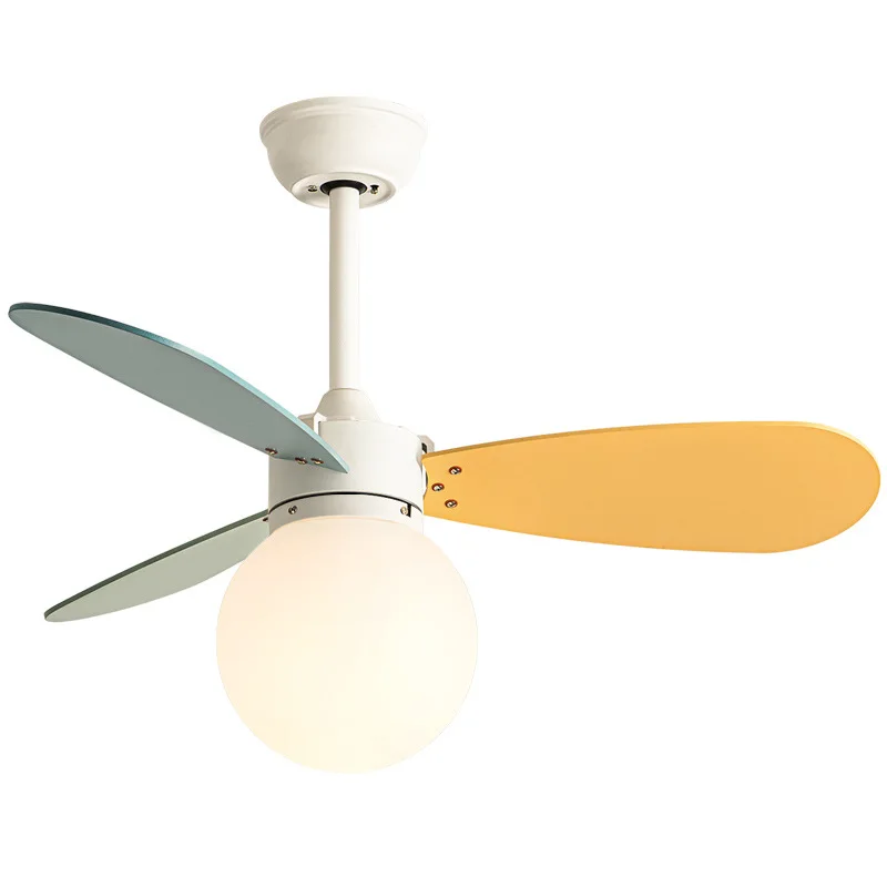 

Children's fan light, bedroom ceiling fan light household