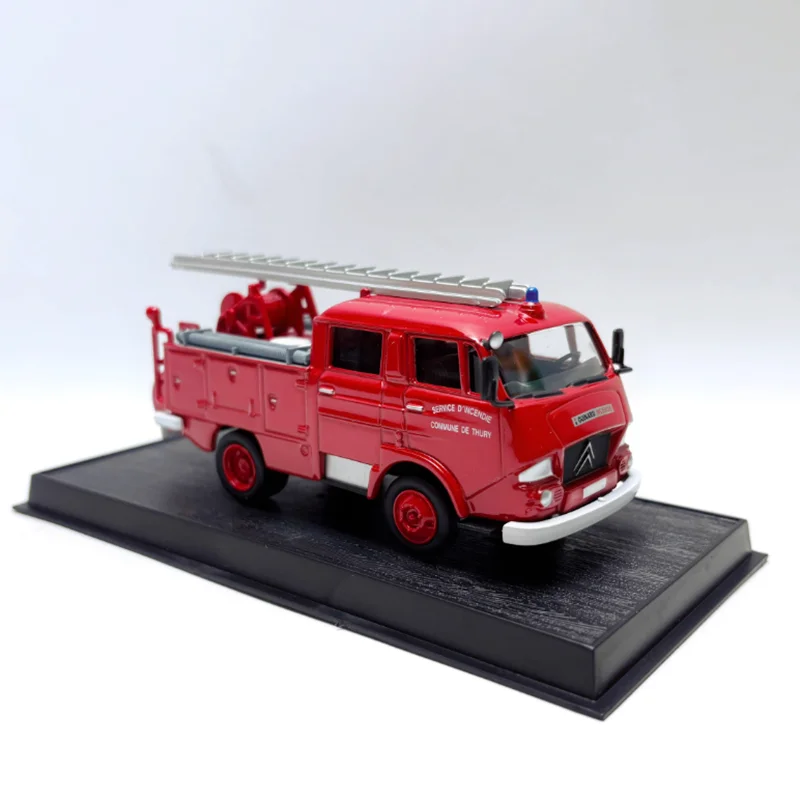 DelPrado Diecast escala 1:50 Citroen 350 1976 motor de bomberos colección de modelos de coches de aleación regalos de recuerdo juguete ornamento exhibición estática