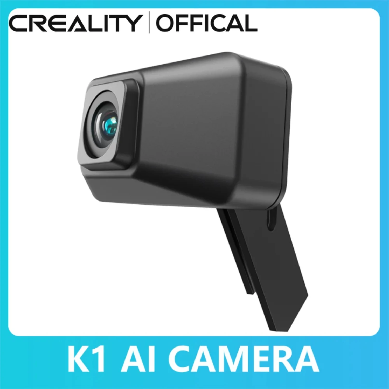 

Официальная камера K1 AI HD, качество AI, обнаружение времени, съемка, простая установка для аксессуаров для 3D-принтеров K1/K1 Max