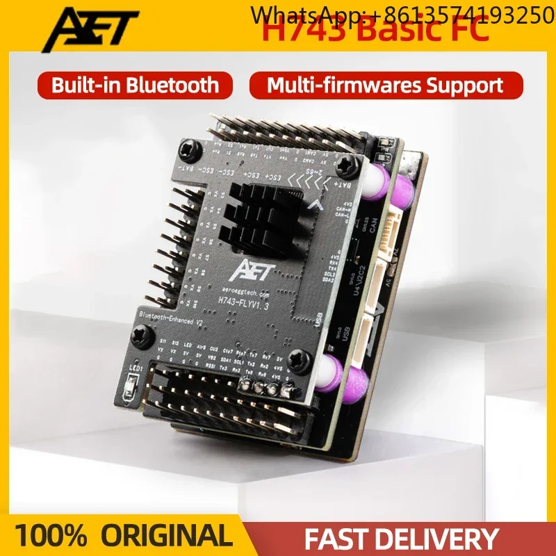 

Aet H743 Flight Controller H743-basic Support Ardupilot Inav Px4 ( Airspeed Meter Optional) For Rc Fpv Fixed Wing Airplane