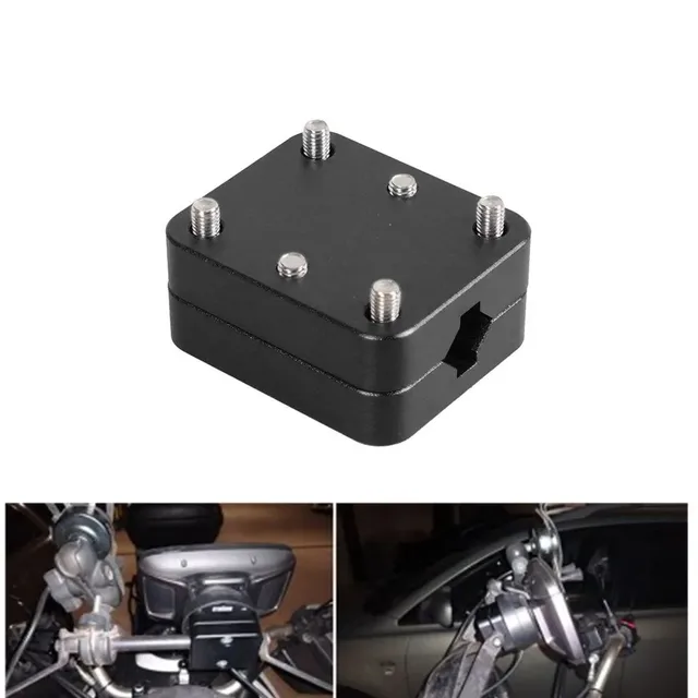 Nowy uchwyt motocyklowy do nawigacji GPS do BMW R1200GS R1250GS LC Adv F900R CRF1000L 2012-2017 czarny 12mm 16mm
