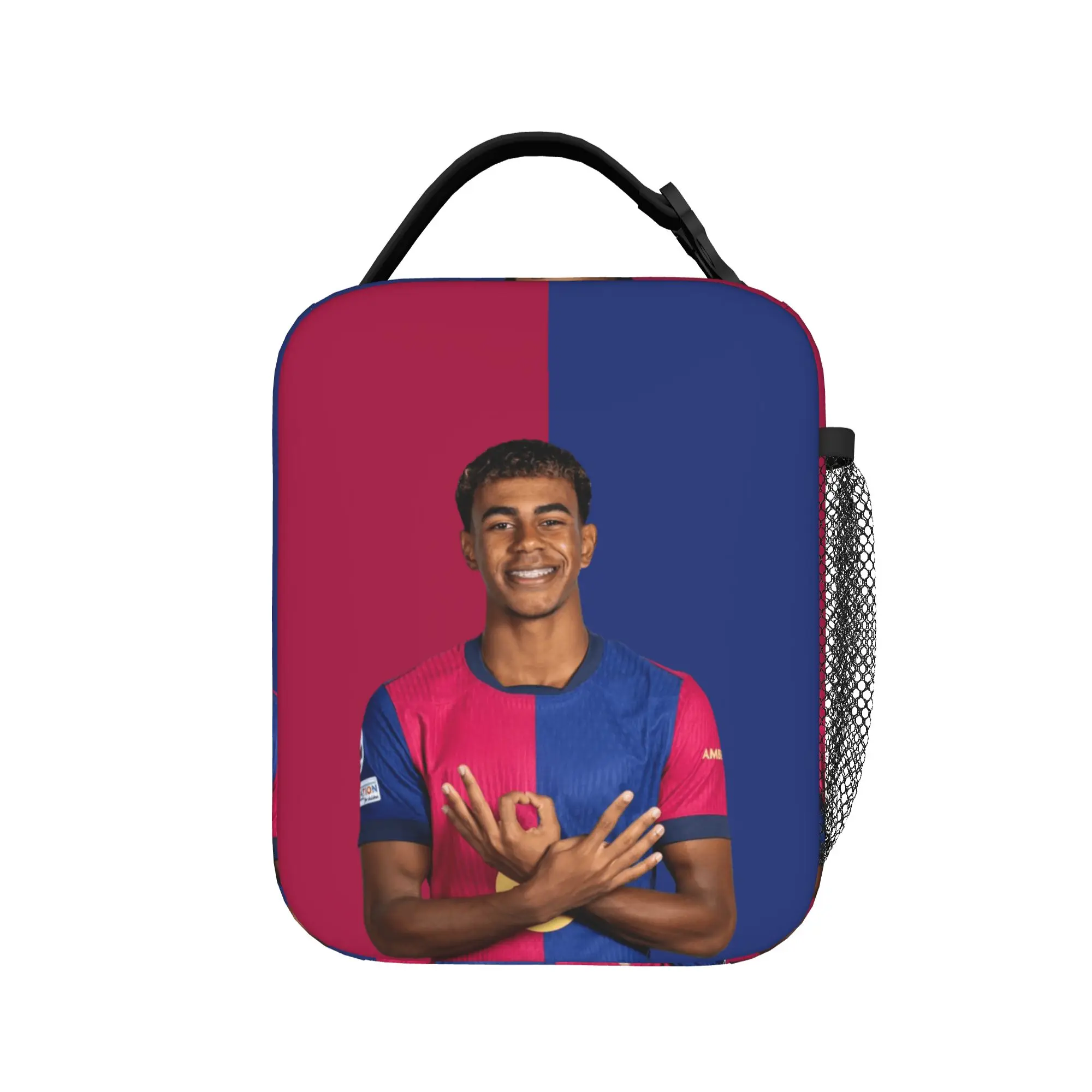 Lamine Y-Yamal Football Soccer Thermal Insulated Lunch Bag for Work  Portable Food Container Bags Cooler Thermal Lunch Boxes