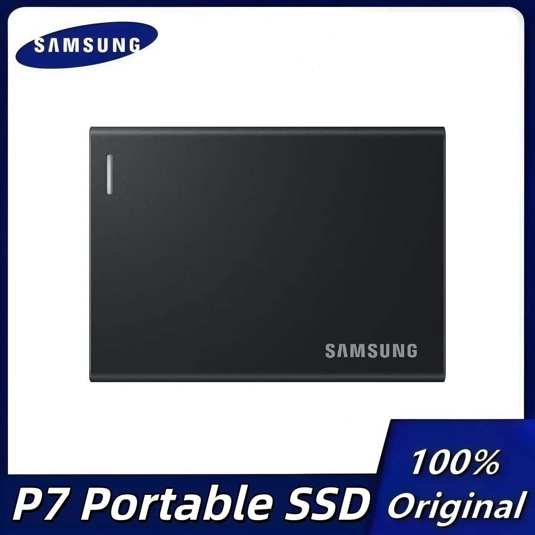 Original Samsung P7 Portable SSD 1TB External Disk Hard Drive Solid State Disk Read/Write Speeds up to 4,000/3,700 MB/s