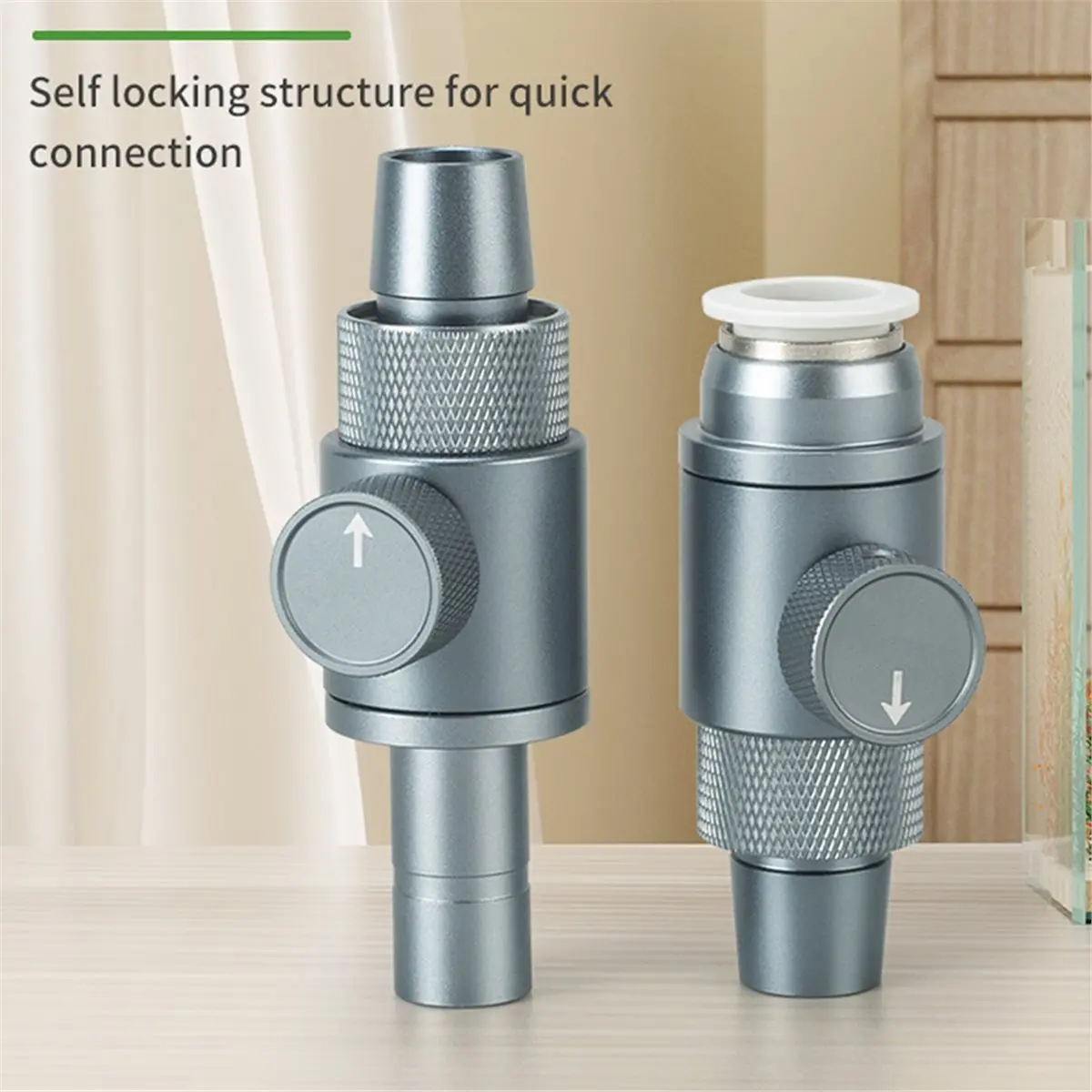 16mm Aquarium Inlet and Outlet Quick Plug Water Pipe Ball Valve Connection Regulator Fish Tank Filter Accessories
