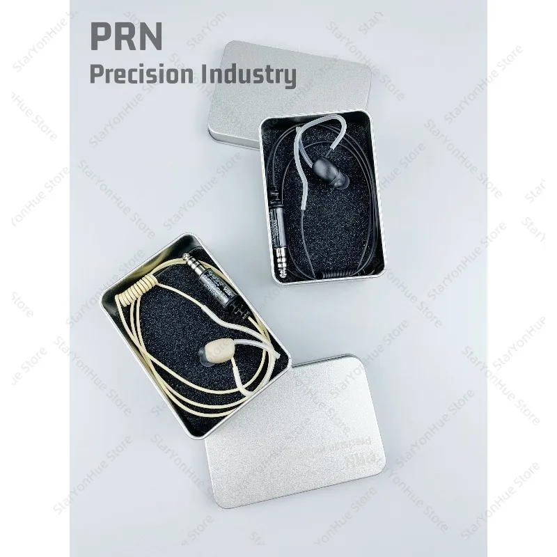 PRN Precision INVISIO M3 Ear Type Bone Conduction Earphone Military Four Section Plug DEVGRU Seal