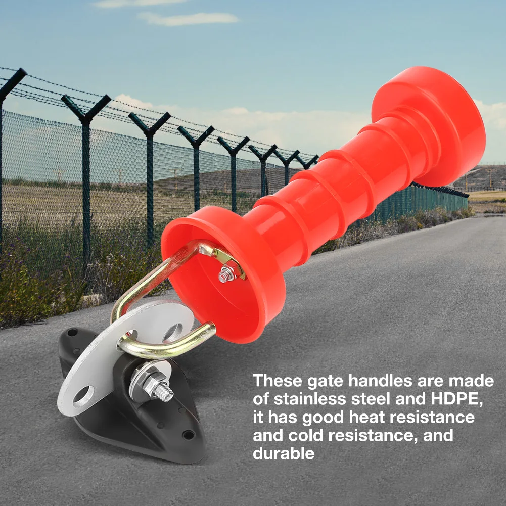 Electric fences handle Insulated gate handle Insulated Spring Gate Handles With Insulators For Electric Fence