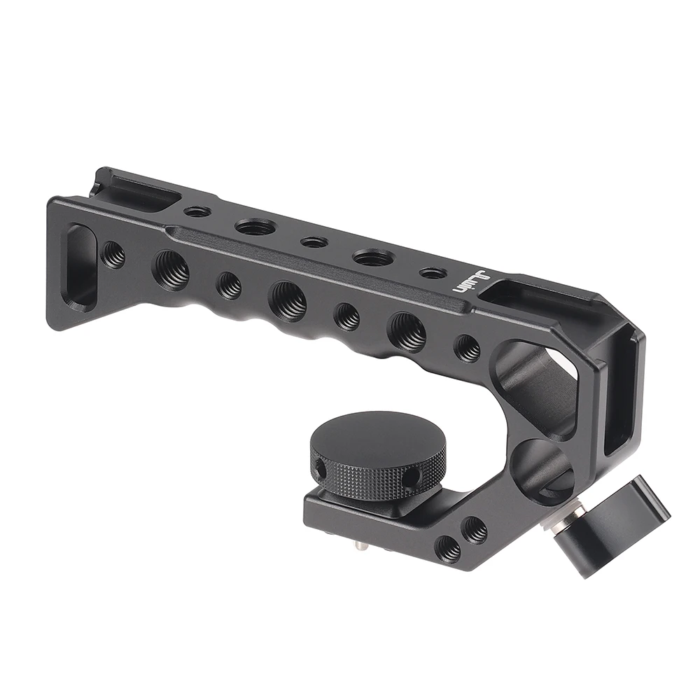 

Camera Cage Alai Cage Handle Extension Aluminum DSLR Top Handle Grip Cold Shoe Mount 1/4'' for Monitor Microphone Video Light