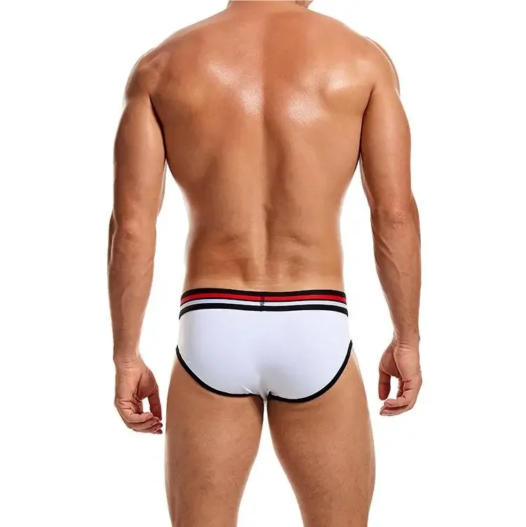 Roupa interior masculina de algodão orgânico macio meados de cintura sem costura respirável calcinha elástica cuecas masculinas & boxers sexy roupa interior para homem