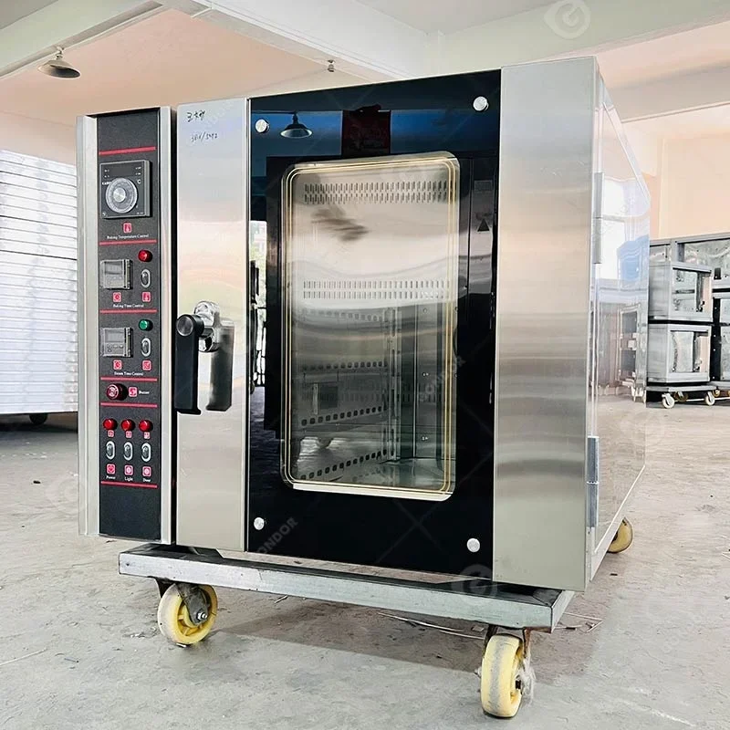 Commercial Convection Water Clean Bread Cheapest Pastry Oven Modular with Digital Contrils for Pastry Price