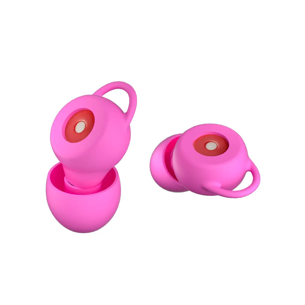 Noise Isolating Plugs com Material de Silicone Macio, Sleep Ear Plugs, 20DB, 27DB, 30DB Disponível