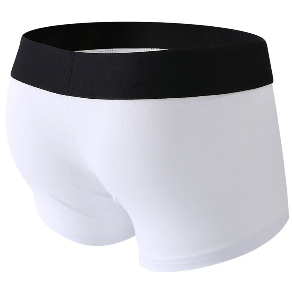 Comfortable Panties Cotton Underwear Gym Training Breathable Fabric Flexible Fit Soft Material Breathable Trunk Underpants