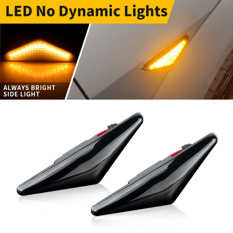 2Pcs OEM# 1063835 Car Styling Dynamic LED Side Marker Light Signal Blinker For Ford Mondeo MK3 2000-2007 For Focus MK1 1998-2004