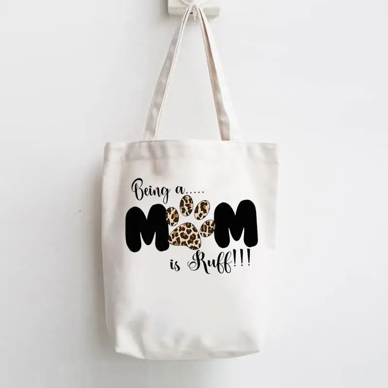 Cat Books Coffee Love Print Shopper Handbags Shoulder Fashion Canvas Casual Shopping Girls Women Graphic Tote Bag