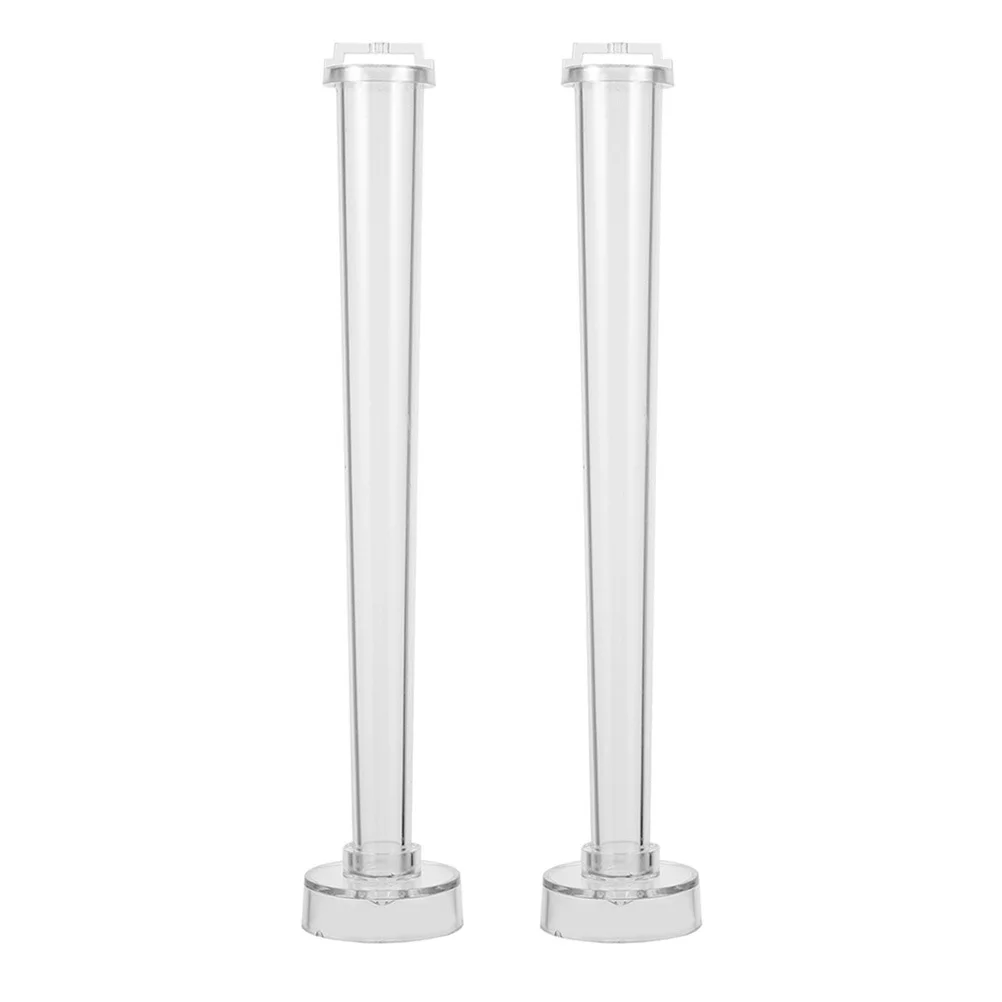 

2Pcs Mold Plastic Taper Molds Professional Easy Release Handmade DIY Mold Plastic Molds for Candles