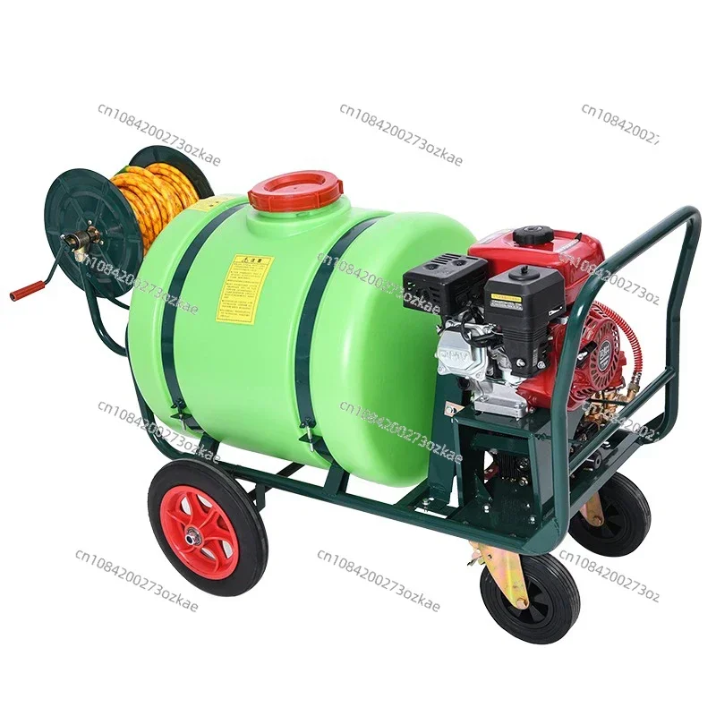 Gasoline Sprayer High Pressure Agricultural Sprayer 160 Liters 300 Liters Cart Sprayer Garden Disinfection Self-propelled