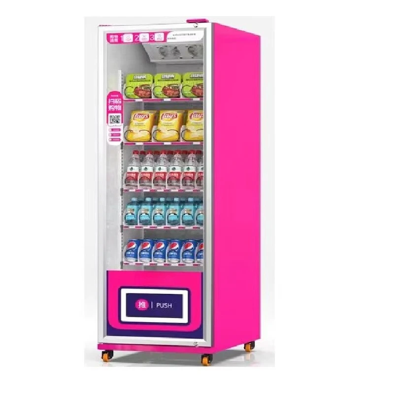 Smart Self Service Vending Machine Retail Automation Snack Drink Dispenser Equipment System - view 3