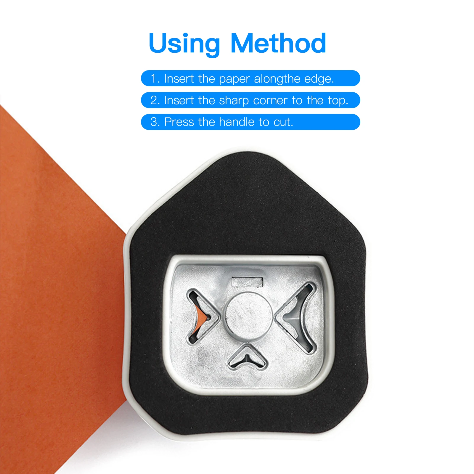 Corner Rounder Punch R4/R7/R10mm Round Corner Trimmer Cutter for Card Craft Scrapbook Wrapping Paper Sticker Photo Laminate DIY view 2