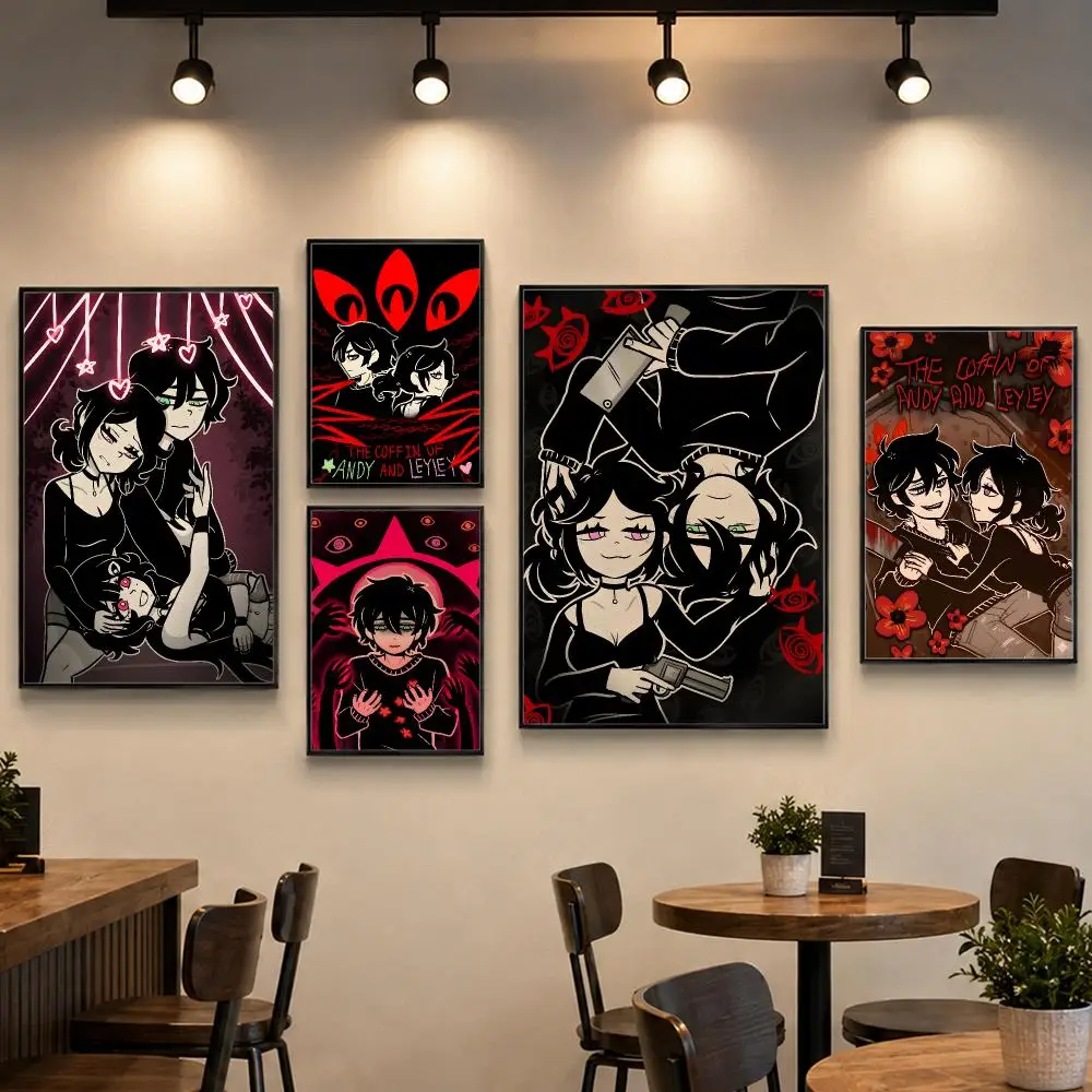 The Coffin Of Andy And Leyley Poster PP Paper Decorative Wall Art for Living RoomsBedrooms Bars Cafes Stylish Home Decor Gift