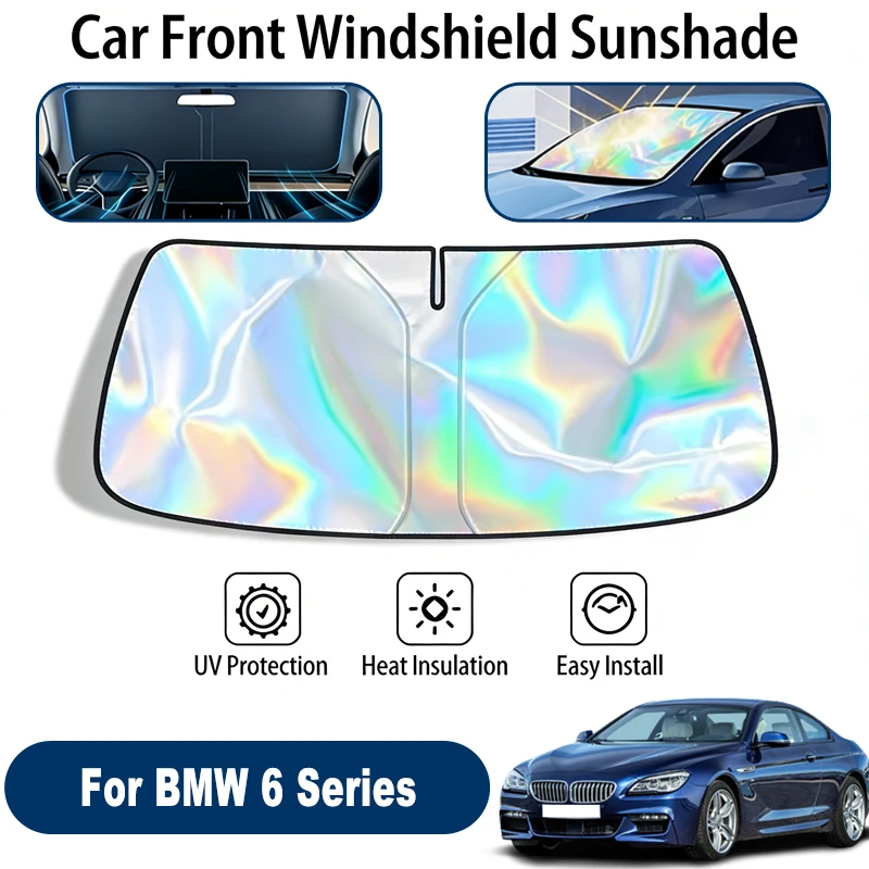 

Windshield Sun Shade For BMW 6 Series Foldable UV Reflective Front Window Sun Protection Cover Accessories