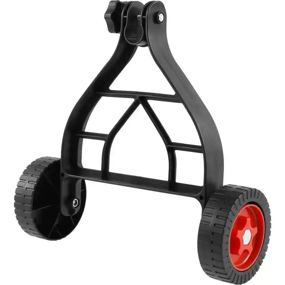 

Универсальные опорные колеса для газонокосилок Быстросъемные вспомогательные колеса для триммеров/электрических инструментов, повышает стабильность Маневрируемость