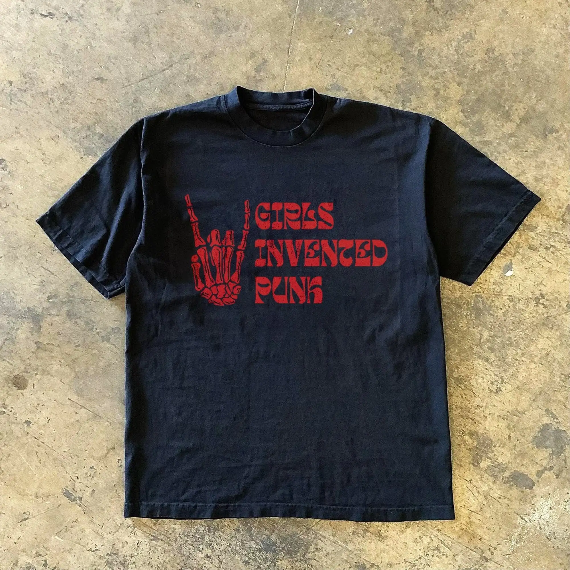 

Girls Invented Punk T Shirt