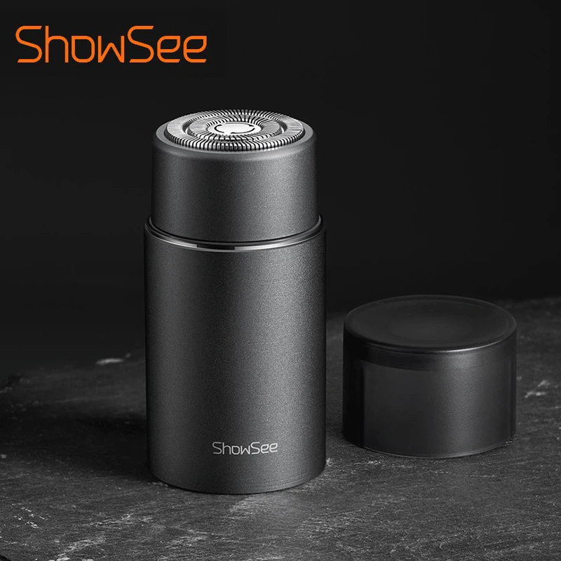 

ShowSee Intelligence Sensor Shaver Wireless Waterproof Induction Start Magnetic Cover Waterproof IPX7 Men Power Shaving Machine