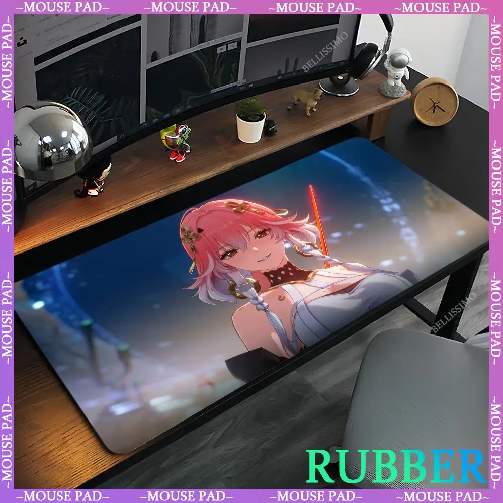 Mouse Rubber anti-skid pads Game accessories Pad Oversized New products Gaming Mouse Kawaii DIY W_wuthering_Waves