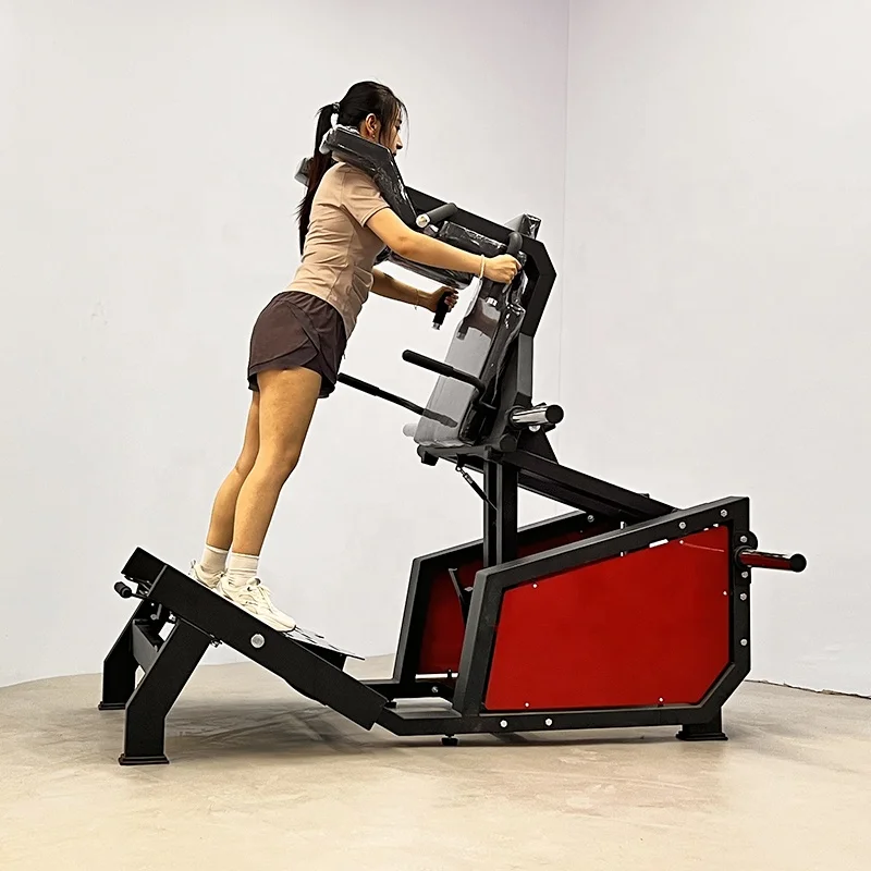 

Adjustable Pedal Hack Squat Machine Commercial Gym Fitness Equipment for Leg Strength Training