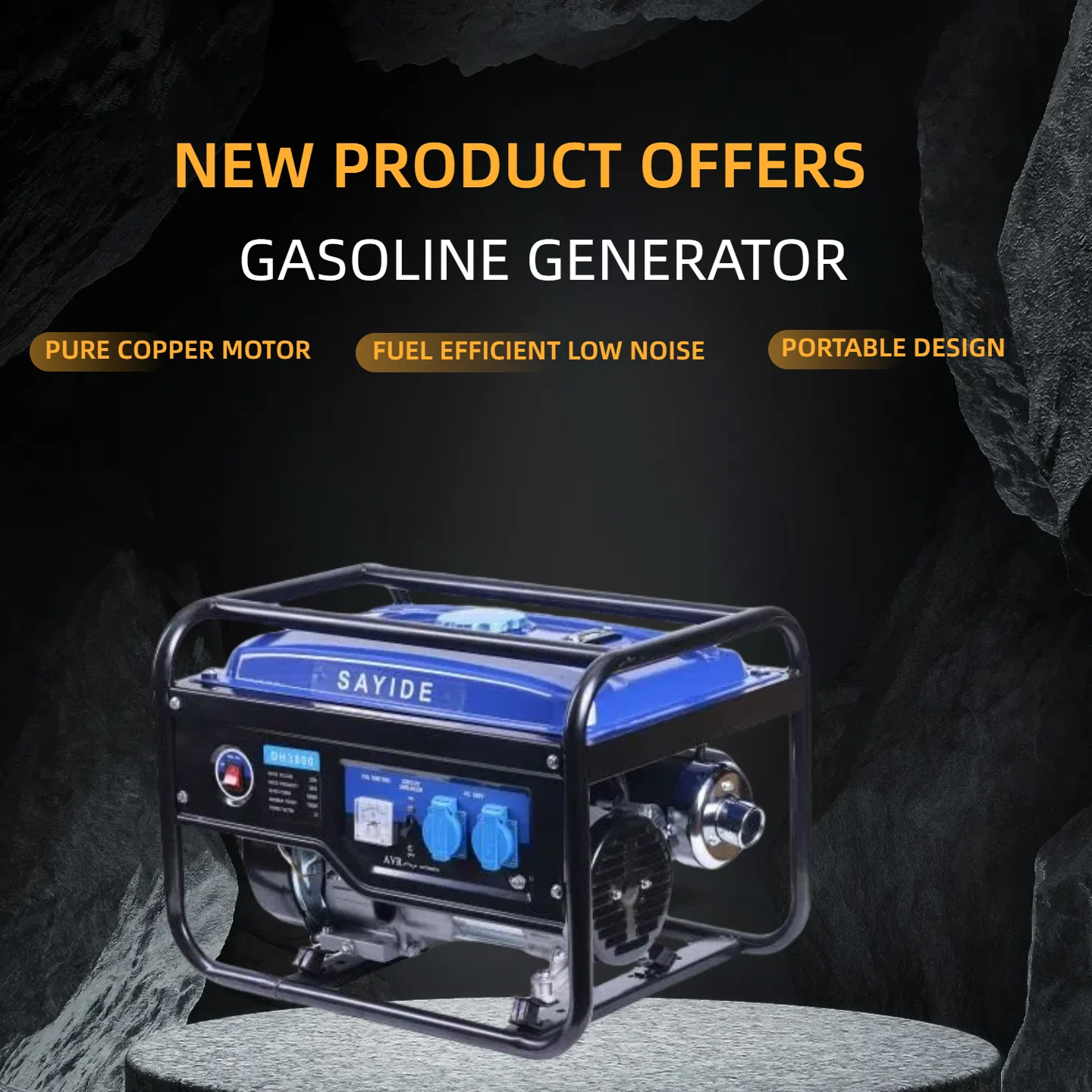 

and Travel Electricity Made in Chinapetrol Generator 220v Quiet and Lightweight Customizable Ready-to-use Generators Petrol