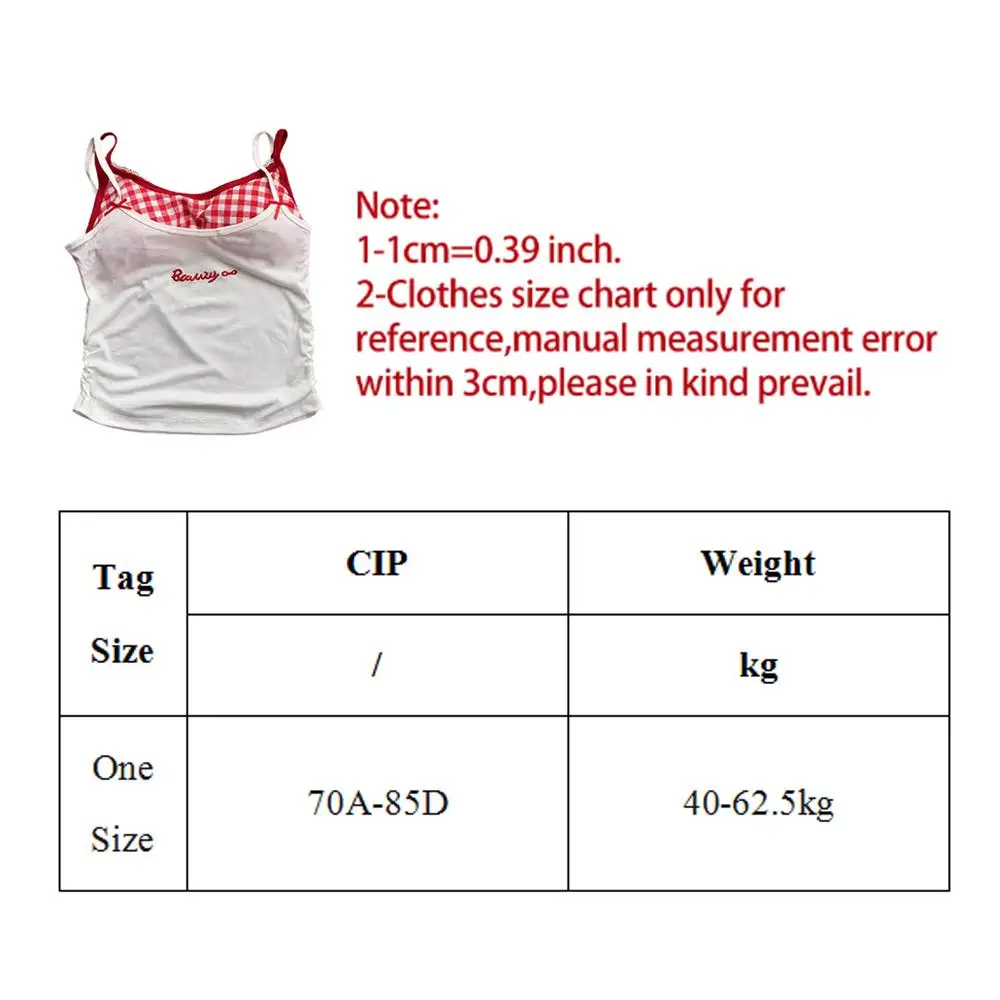 Zweiteiliges Illusion-Brustpolster, innere Oberbekleidung, Tank-Top, schlankmachende Basis, schöner Rücken-BH, Damen-T-Shirt, Sommer, Y2K-Röhrenoberteil, neu