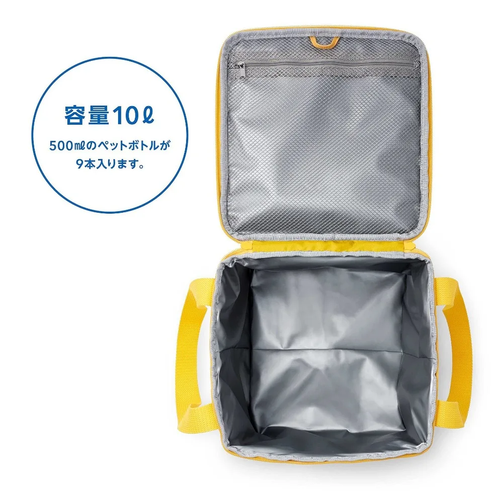 اليابانية لعبة تحت عنوان علامة استفهام حقيبة التخزين صندوق عازل سعة كبيرة في الهواء الطلق نزهة الحفاظ على الحرارة حقيبة باردة كيس الثلج #4