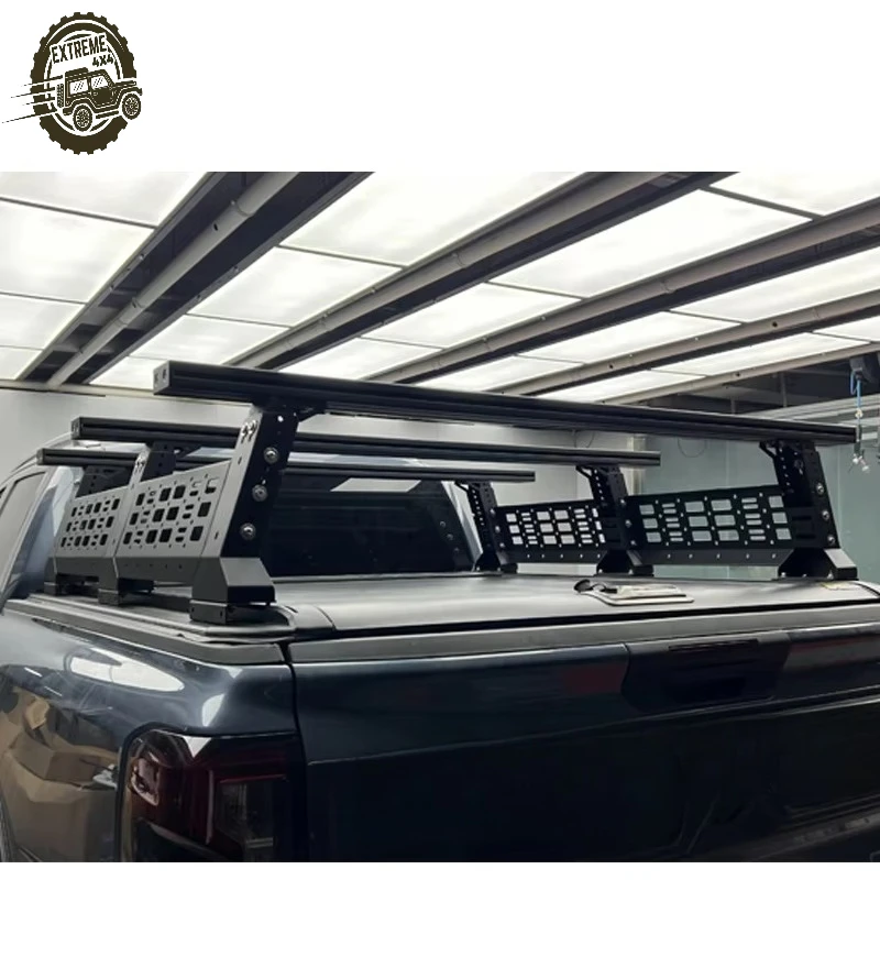 

Hot Sale Universal Roof Rack with Width/Height Adjustable Expansion Frame for Hilux Pickup Truck