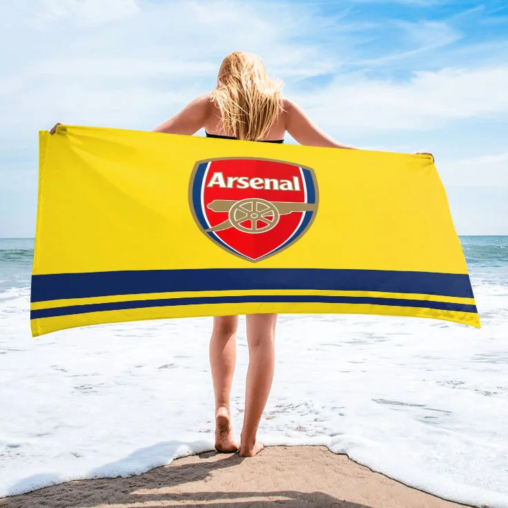 Quick Drying Towels Bathroom A-Arsenal FC Large Bath Towel For Home Spa Personal Care Sauna Bathroom Set Accessories Beach Gym