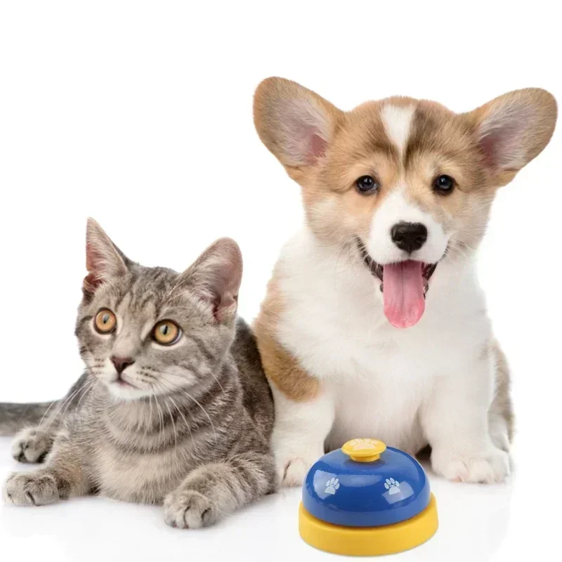 7 Color Bell Bell Ringer Training Dog Supplies Vocal Footprints Paw Prints Cat Toys Pets Ring The Button High Quality Durable