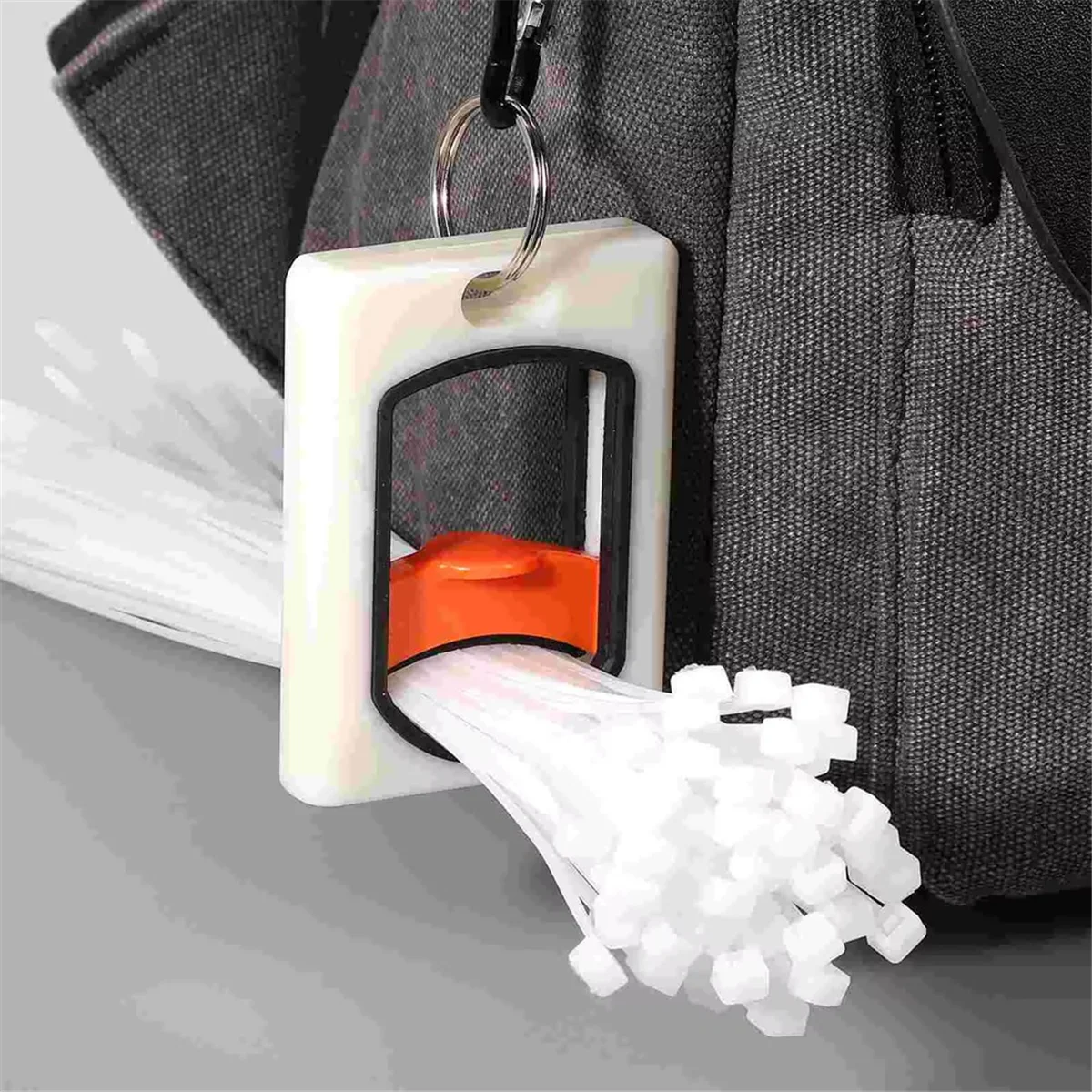 

A002 2 шт. держатель для стяжек на молнии, органайзер для стяжек на молнии, держатель для кабельных стяжек, светящийся портативный держатель для стяжек на молнии, аксессуар для управления шнуром