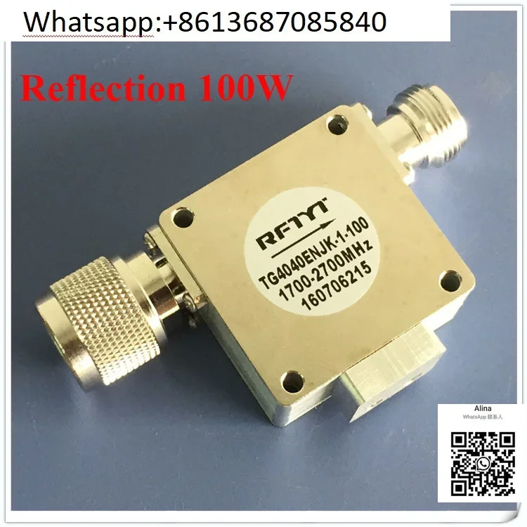 

RFTYT Protecting Instruments and Equipment RF Coaxial Isolator Multiple frequency bands are available 300MHz-6GHz direct supply