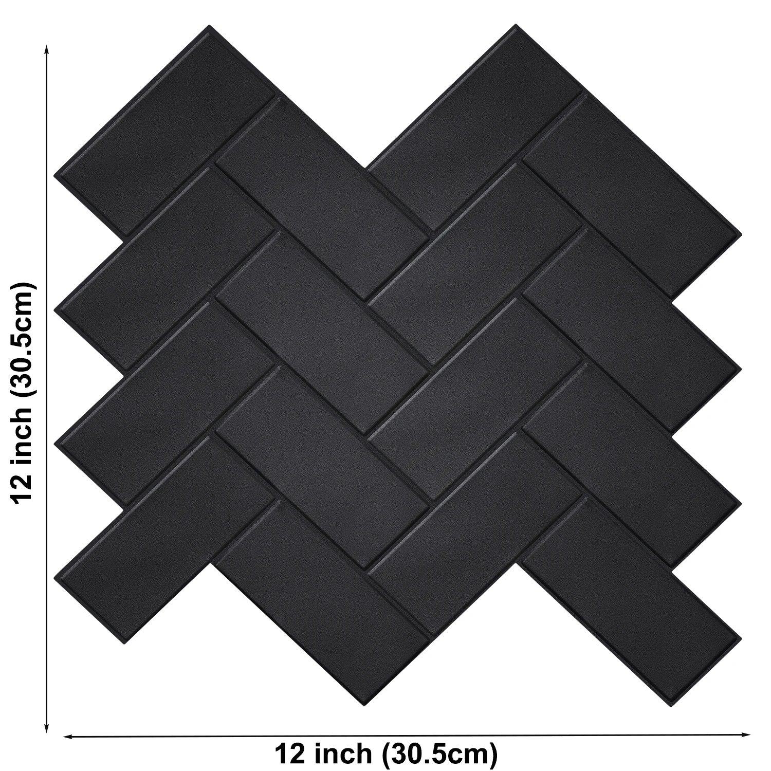 10 stuks Peel en Stick Visgraat Wandtegels DIY Keuken Backsplash Grote Maat Muursticker Waterdicht Vinyl Behang voor Thuis