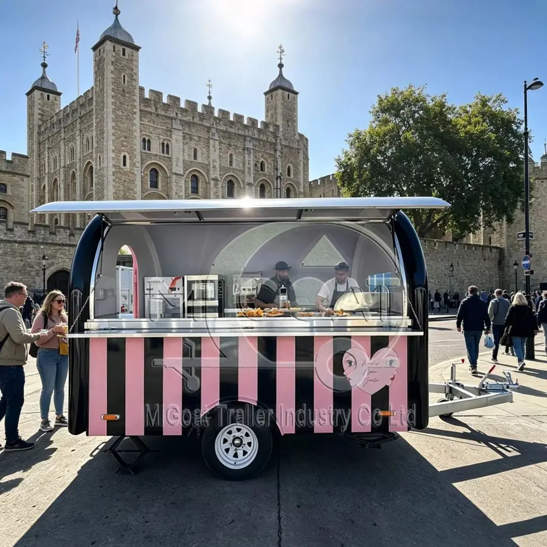 Pre-built Bakery Concession Trailer Single-Axle Commercial Truck for Dessert Shop Pop-up Farmers Market & Catering Rental