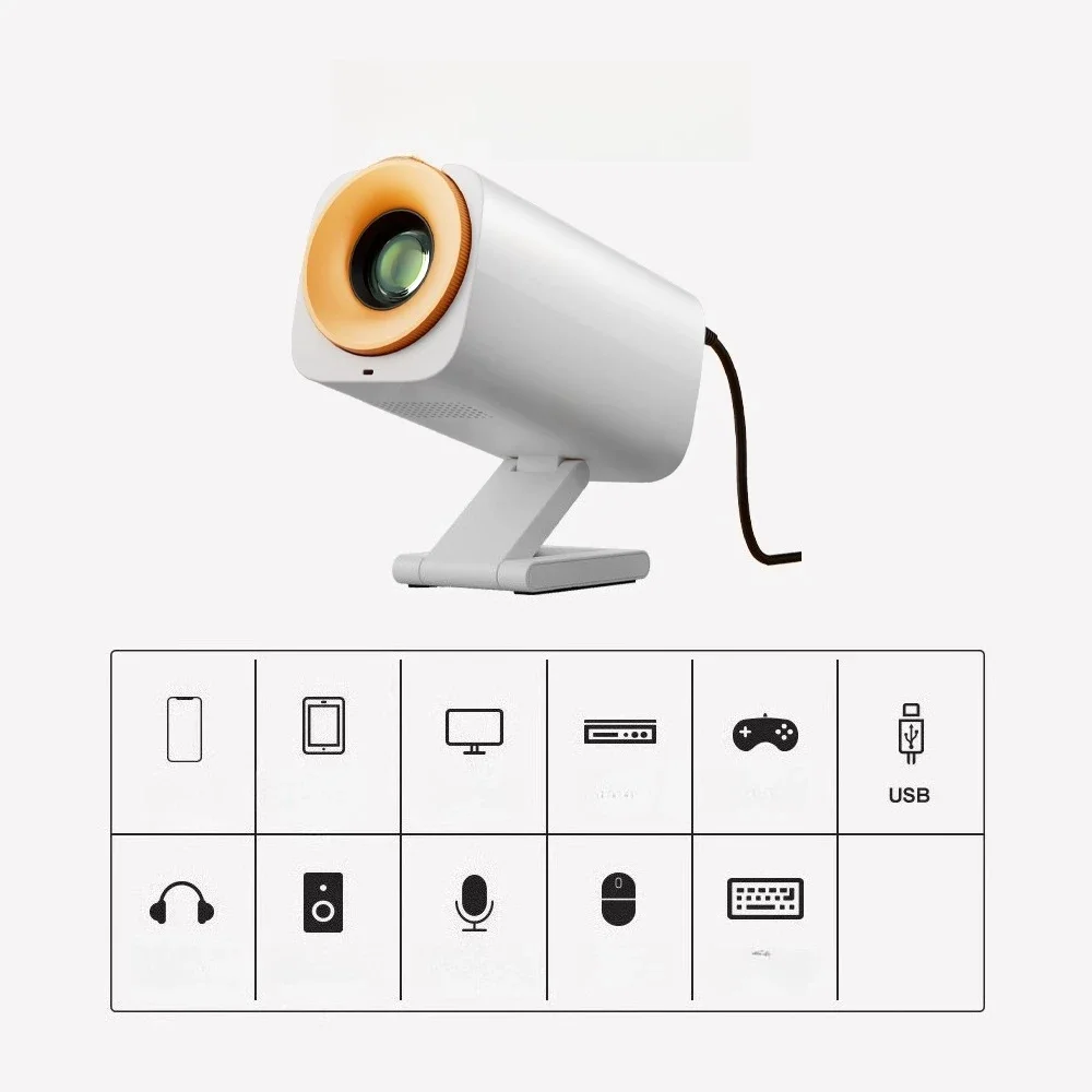 2026NEW New Projector Household Ultra High Definition Portable Mini Projector