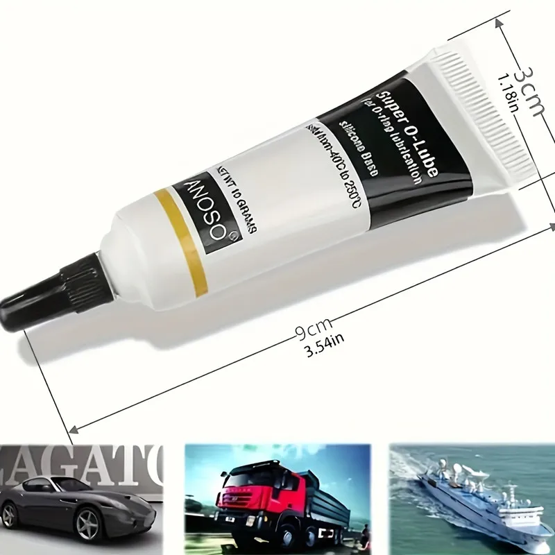 3/5pcs 10g Silicone Grease Lubricant Home Improvement Hardware Waterproof Super O-ring Bearing gear Coffee Machine Lubrication