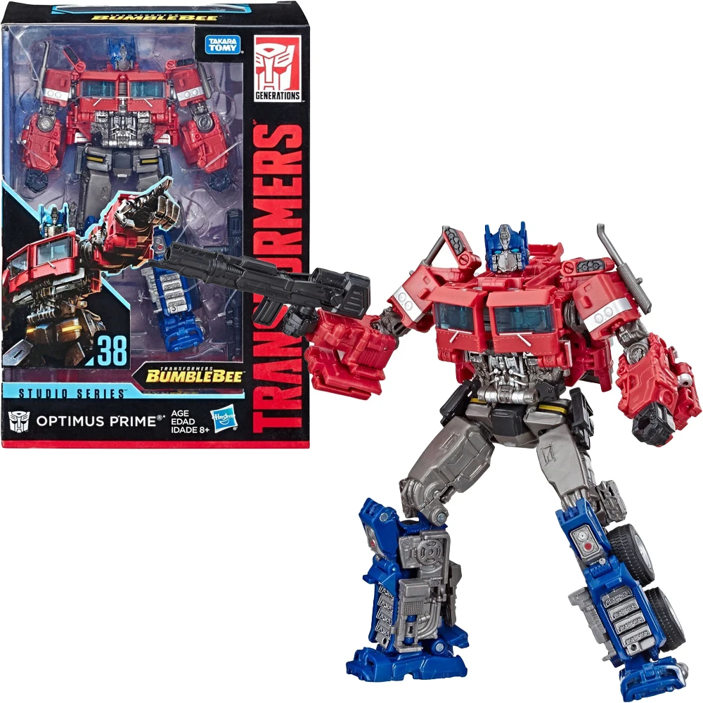 

[in-stock]hasbro Transformers Studio Series: Ss38 Optimus Prime Model Toy Anime Gift Action Figures