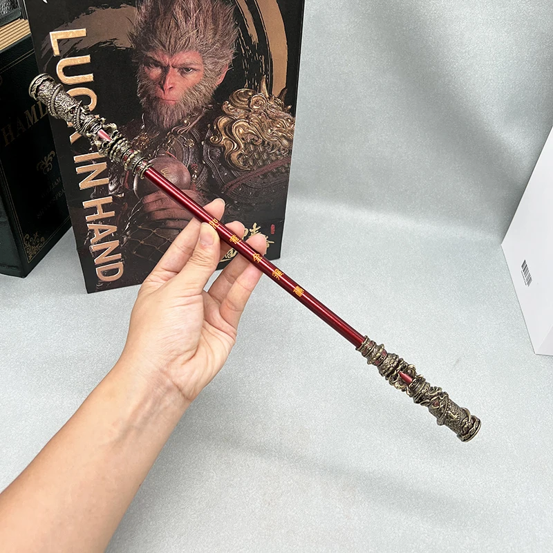 Black Myth: Wukong Ruyi Jingu Bang, chinesischer Metallstab, Spielreplika, Waffenmodell, Schnitzerei, Kunsthandwerk, Sammlerstück, Dekoration, Spielzeug für Jungen, Dropshipping, Großhandel, heißer Verkauf, Geschenke – Detail 19