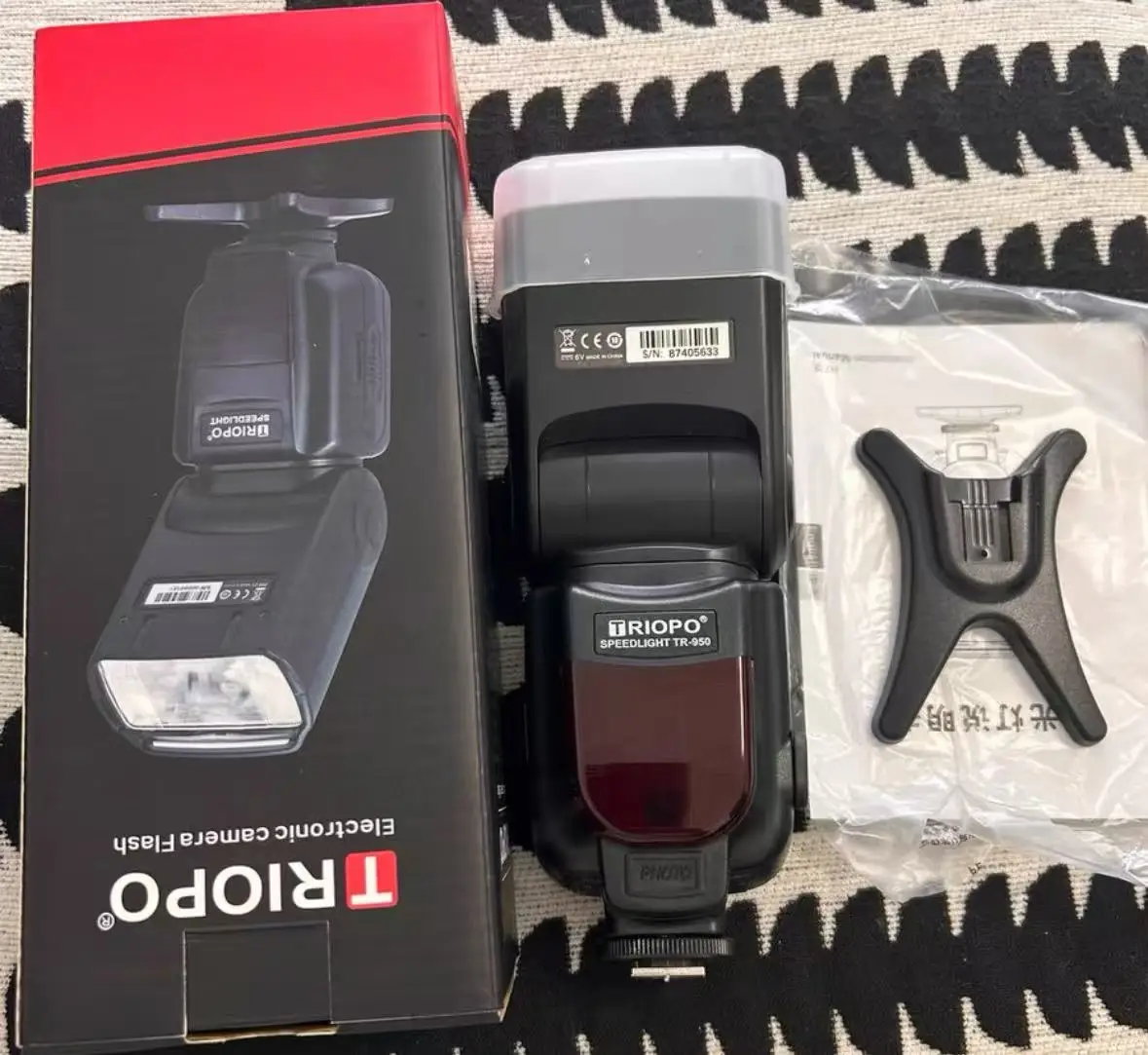 Triopo TR-950 ضوء فلاش Speedlight Speedlite Universal لـ Fujifilm Olympus Nikon Canon 650D 550D 450D 1100D 60D 7D 5D،...