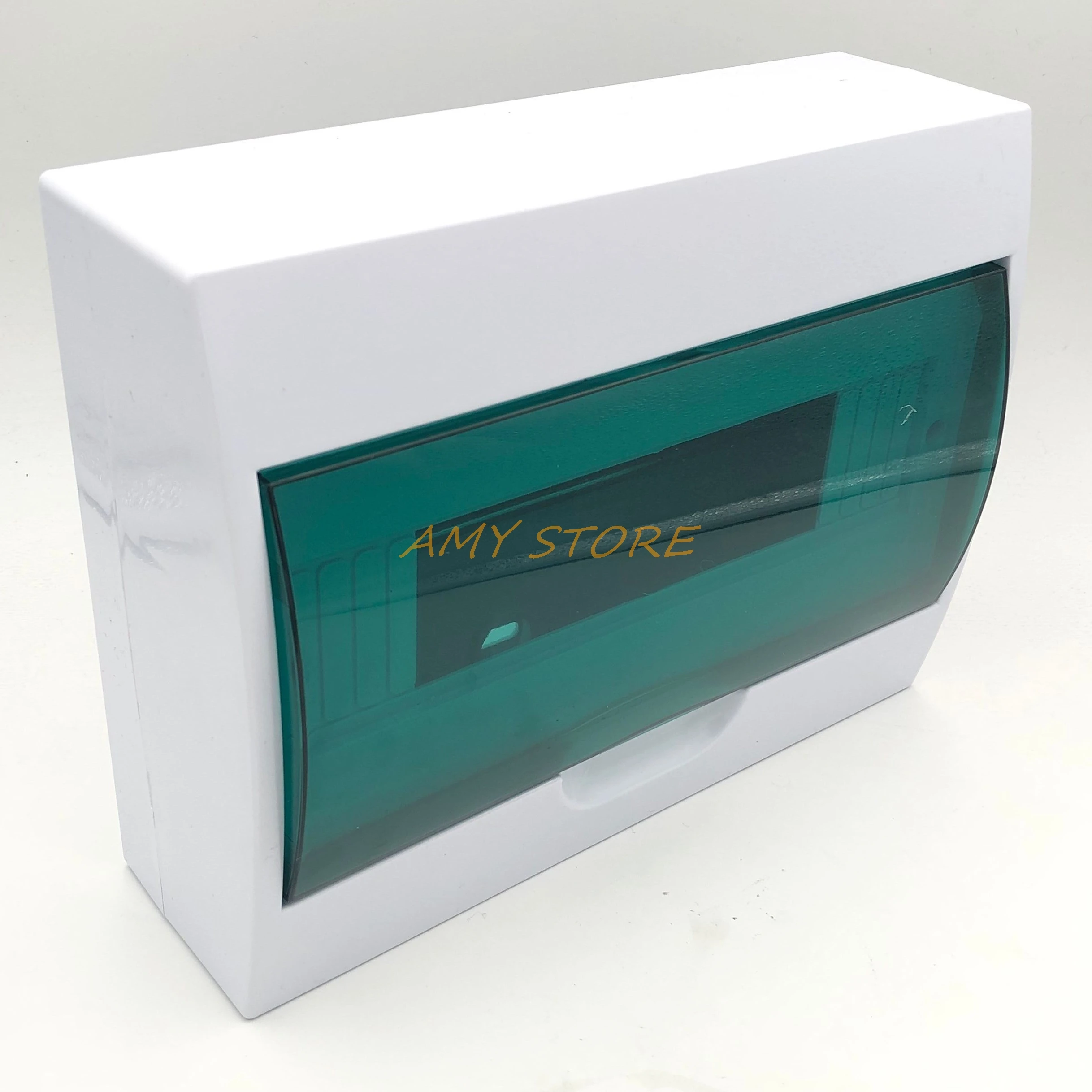 1Pc 12 Way Enclosure Plastic Residence Surface Mounted Distribution Box Switchboard DIN Rail Electrical Boxes Enclosures